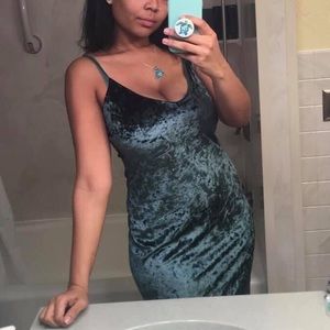 Charlotte Russe velvet dress